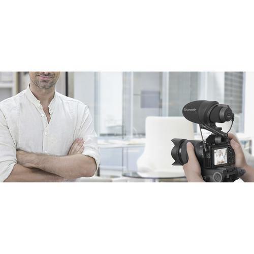 Saramonic CamMic Camera-Mount Shotgun Microphone for DSLR Cameras and Smartphones | PROCAM