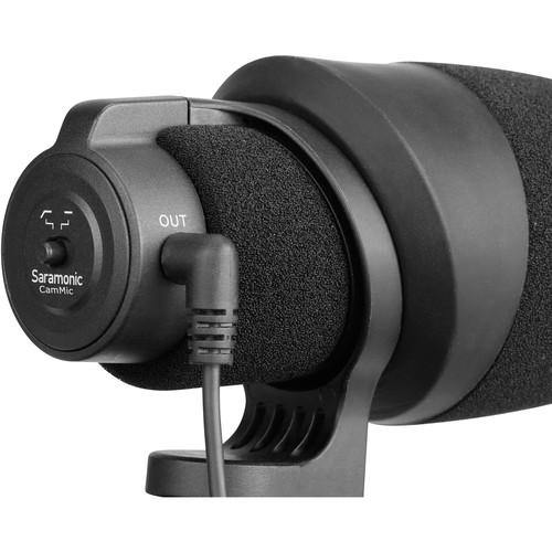 Saramonic CamMic Camera-Mount Shotgun Microphone for DSLR Cameras and Smartphones | PROCAM