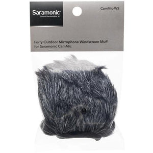 Saramonic CamMic-WS Slide-On Furry Windscreen for CamMic Microphone at PROCAM | procam.com
