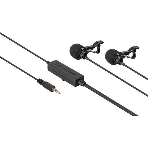 Saramonic LavMicro 2M Dual Omnidirectional Lavalier Microphone for DSLR Camera and Smartphone | PROCAM