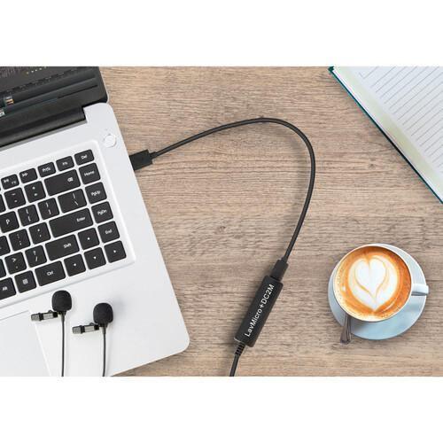 Saramonic LavMicro+DC2M Dual Omnidirectional Lavalier Microphone with Monitoring for iOS, Android & Computer at PROCAM | procam.com