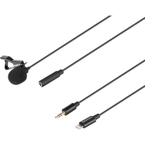 Saramonic LavMicro U1A Omnidirectional Lavalier Microphone with Lightning Connector for iOS Devices (6.5' Cable) | PROCAM