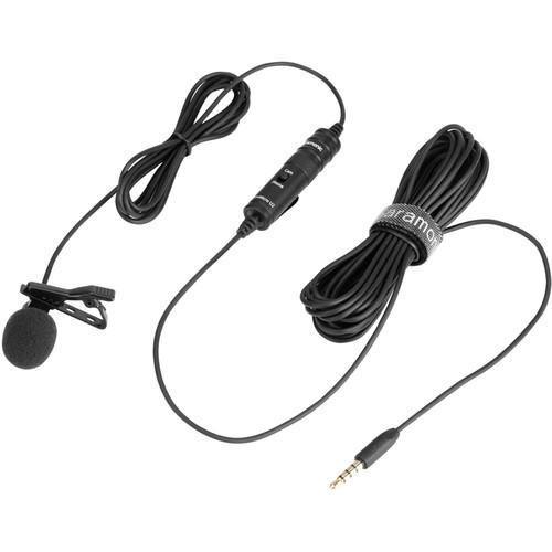 Saramonic LavMicro U2 Omnidirectional Lavalier Microphone for DSLR Cameras and Smartphones at PROCAM | procam.com