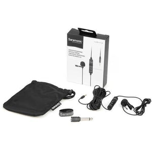 Saramonic LavMicro U2 Omnidirectional Lavalier Microphone for DSLR Cameras and Smartphones at PROCAM | procam.com