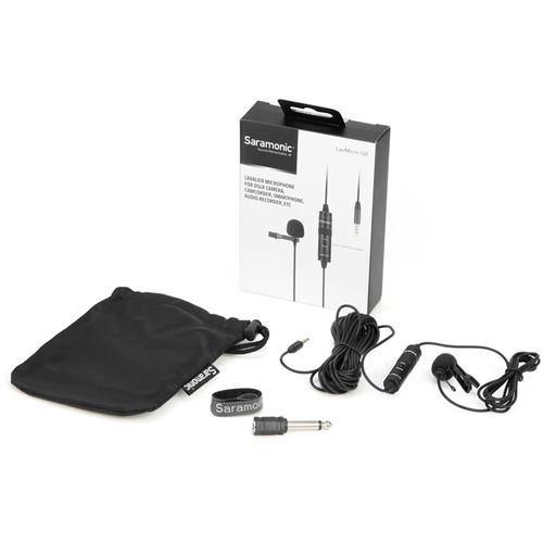 Saramonic LavMicro U2 Omnidirectional Lavalier Microphone for DSLR Cameras and Smartphones | PROCAM