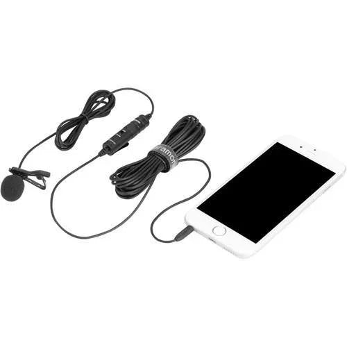 Saramonic LavMicro U2 Omnidirectional Lavalier Microphone for DSLR Cameras and Smartphones at PROCAM | procam.com