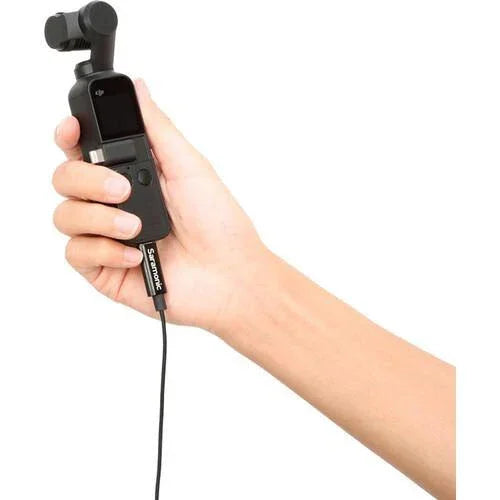 Saramonic Omni Clip-On Lav Mic for DJI Osmo Pocket with 6.6' Cable and USB-C Connector at PROCAM | procam.com