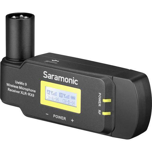 Saramonic RX-XLR9 Dual-Channel Wireless Plug-In Receiver for UwMic9 System (514 to 596 MHz) | PROCAM