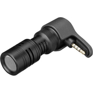 Saramonic SmartMic+ Compact Directional Microphone with 3.5mm TRRS Plug for Mobile Devices at PROCAM | procam.com