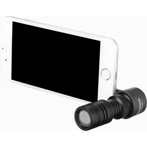 Saramonic SmartMic+ Compact Directional Microphone with 3.5mm TRRS Plug for Mobile Devices at PROCAM | procam.com