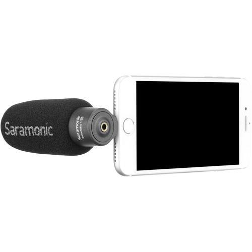 Saramonic SmartMic+ Di Compact Directional Microphone with Lightning Plug for iOS Mobile Devices | PROCAM