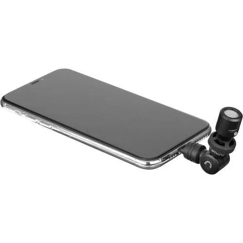 Saramonic SmartMic Di Mini Ultracompact Omnidirectional Condenser Microphone for Lightning iOS Mobile Devices at PROCAM | procam.com