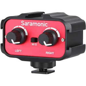 Saramonic SR-AX100 Passive 2-Channel Audio Adapter for DSLR Cameras | PROCAM