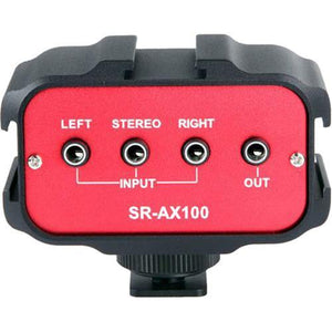 Saramonic SR-AX100 Passive 2-Channel Audio Adapter for DSLR Cameras | PROCAM