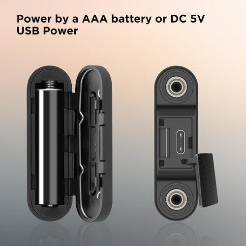 Saramonic SR-R1 Belt Pack Recorder with DK3 Lavalier and MicroSD Card at PROCAM | procam.com