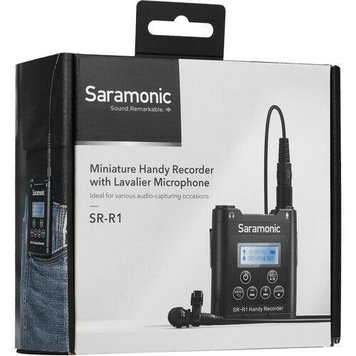 Saramonic SR-R1 Belt Pack Recorder with DK3 Lavalier and MicroSD Card at PROCAM | procam.com