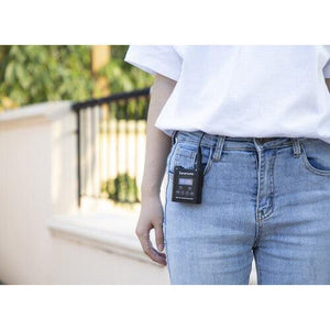 Saramonic SR-R1 Belt Pack Recorder with DK3 Lavalier and MicroSD Card at PROCAM | procam.com