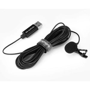 Saramonic SR-ULM10L Omnidirectional USB Lavalier Microphone (19.7' Cable) at PROCAM | procam.com
