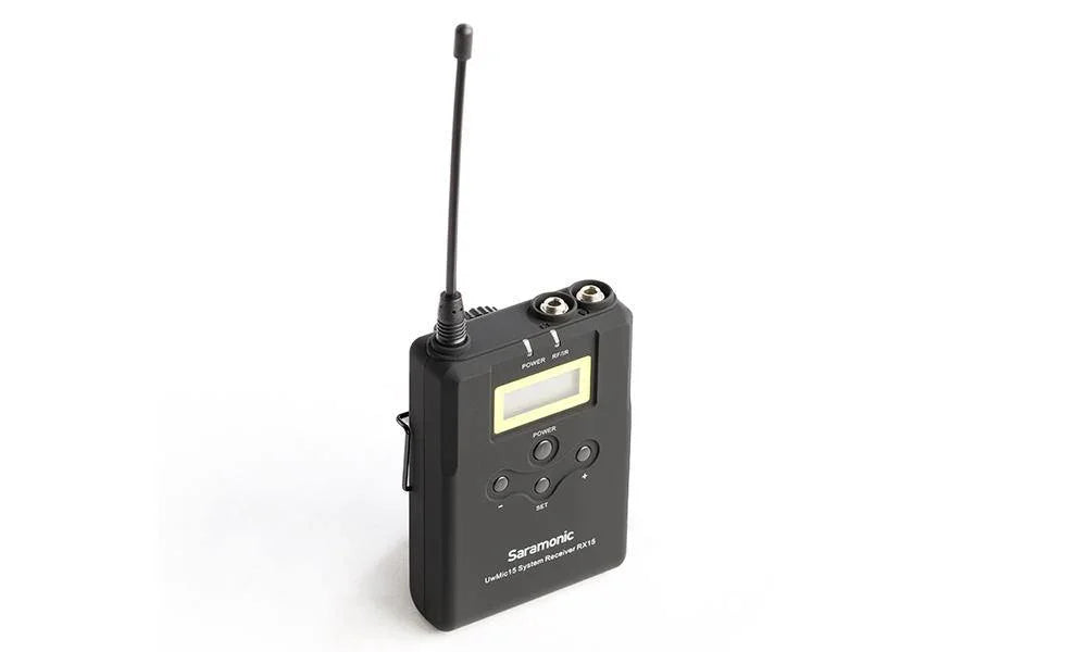 Saramonic UwMic15 UHF Wireless Lavalier Microphone System at PROCAM | procam.com