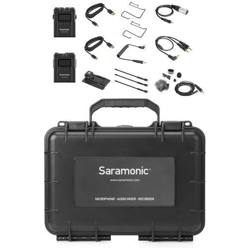 Saramonic UWMIC9S KIT1 Camera-Mount Wireless Omni Lavalier Microphone System (514 to 596 MHz) | PROCAM