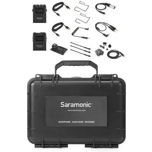 Saramonic UWMIC9S KIT1 Camera-Mount Wireless Omni Lavalier Microphone System (514 to 596 MHz) at PROCAM | procam.com