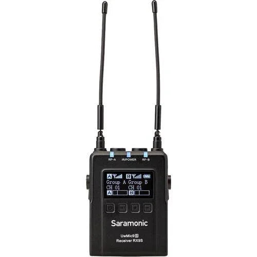 Saramonic UWMIC9S KIT1 Camera-Mount Wireless Omni Lavalier Microphone System (514 to 596 MHz) at PROCAM | procam.com