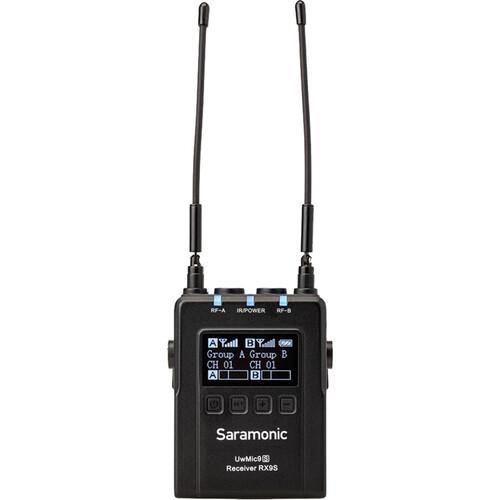 Saramonic UWMIC9S KIT1 Camera-Mount Wireless Omni Lavalier Microphone System (514 to 596 MHz) | PROCAM