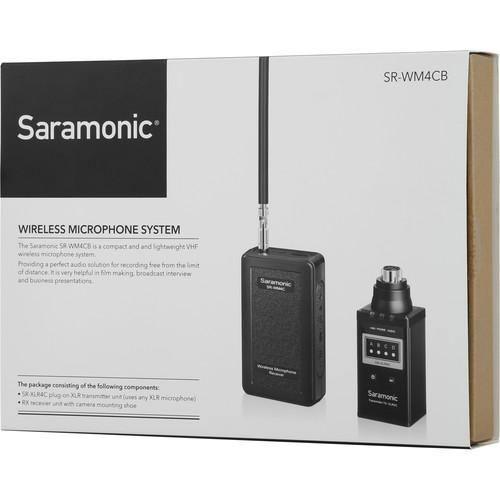 Saramonic VHF XLR-On Mic Tran for SR-WM4C at PROCAM | procam.com