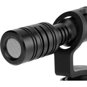 Saramonic Vmic Mini Ultra-Compact Camera-Mount Shotgun Microphone for DSLR Cameras and Smartphones at PROCAM | procam.com