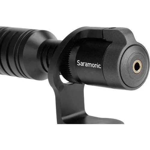Saramonic Vmic Mini Ultra-Compact Camera-Mount Shotgun Microphone for DSLR Cameras and Smartphones at PROCAM | procam.com