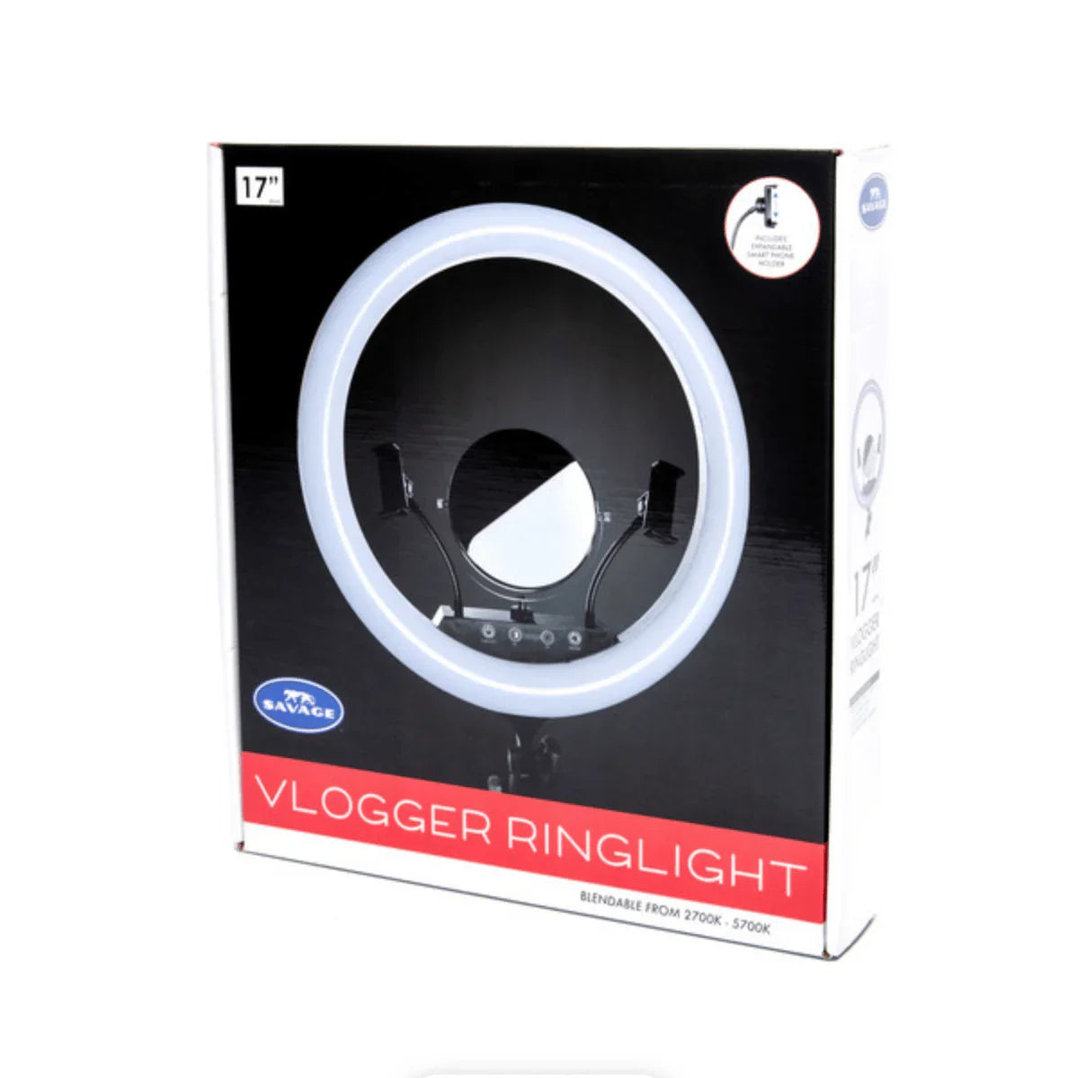 Savage 17" Vlogger Ring Light at PROCAM | procam.com