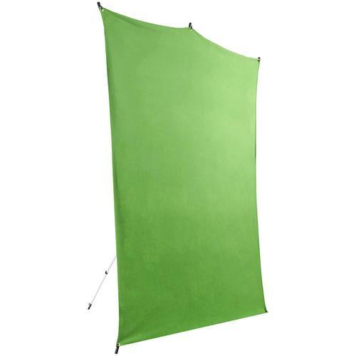 Savage Backdrop Travel Kit (Chroma Green, 5 x 7') | PROCAM