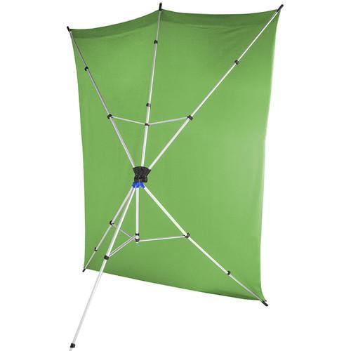 Savage Backdrop Travel Kit (Chroma Green, 5 x 7') | PROCAM