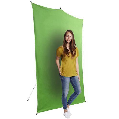 Savage Backdrop Travel Kit (Chroma Green, 5 x 7') | PROCAM