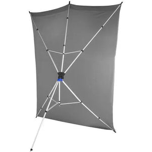 Savage Backdrop Travel Kit (Gray, 5 x 7') at PROCAM | procam.com