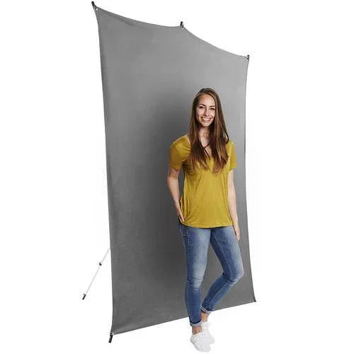 Savage Backdrop Travel Kit (Gray, 5 x 7') at PROCAM | procam.com