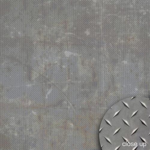 Savage Floor Drop 8 x 8' (Diamond Plate Grunge) at PROCAM | procam.com