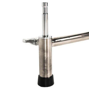 Savage Stainless Steel C-Stand Kit with 53" x 18' White Seamless Paper (9.5') at PROCAM | procam.com