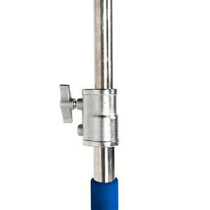 Savage Stainless Steel C-Stand Kit with 53" x 18' White Seamless Paper (9.5') at PROCAM | procam.com