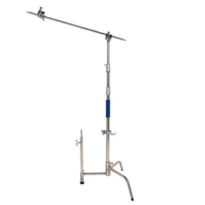 Savage Stainless Steel C-Stand Kit with 53" x 18' White Seamless Paper (9.5') at PROCAM | procam.com