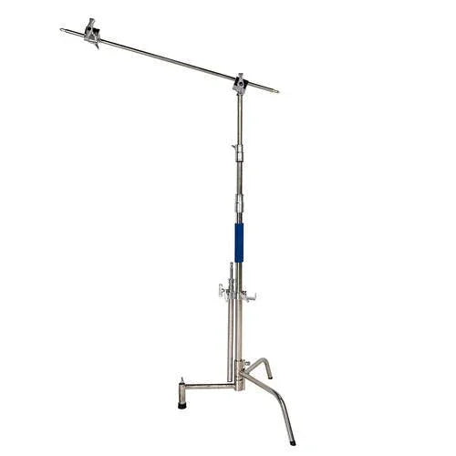 Savage Stainless Steel C-Stand Kit with 53" x 18' White Seamless Paper (9.5') at PROCAM | procam.com