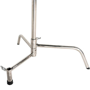 Savage Stainless Steel C-Stand Kit with 53" x 18' White Seamless Paper (9.5') at PROCAM | procam.com