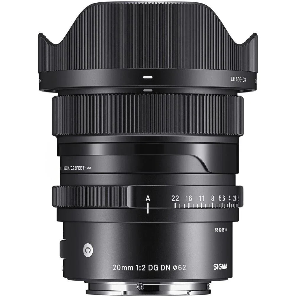 Sigma 20mm f/2 DG DN Contemporary Lens for Sony E at PROCAM | procam.com