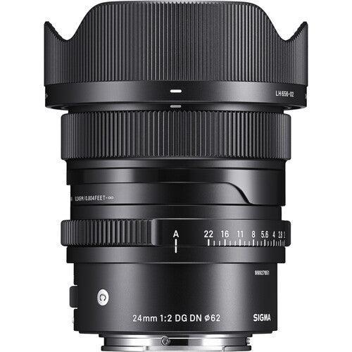 Sigma 24mm f/2 DG DN Contemporary Lens for Sony E at PROCAM | procam.com