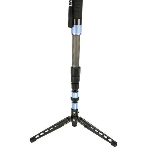 Sirui 10X Carbon Fiber 4 Section Monopod with Feet and VH10X Head at PROCAM | procam.com