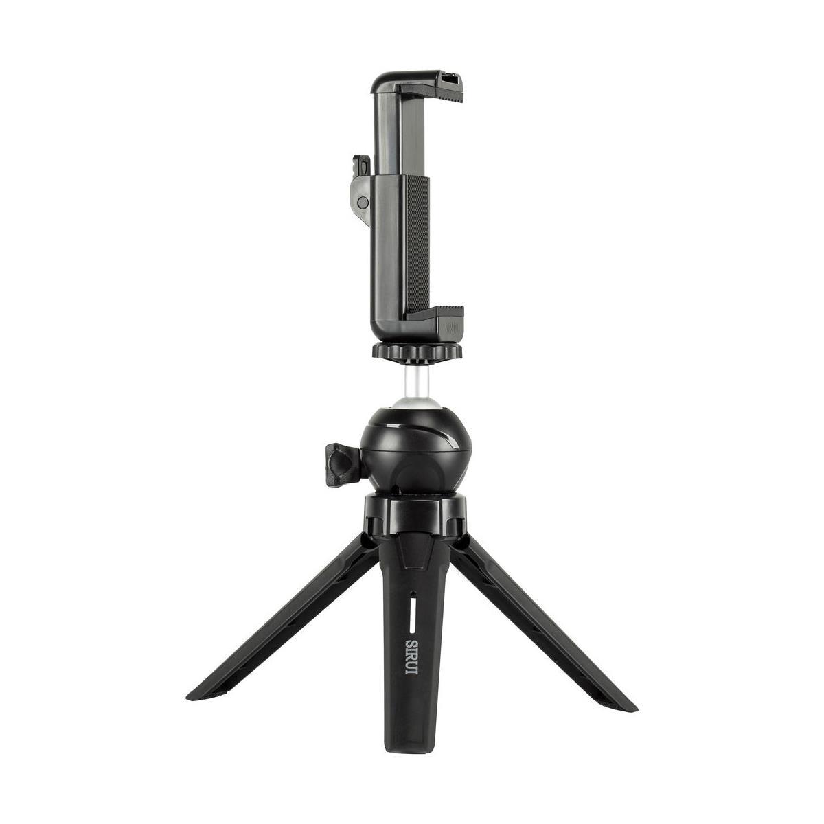 Sirui 3T-05K Tabletop Tripod Kit with Phone Clamp and Bluetooth Remote ...