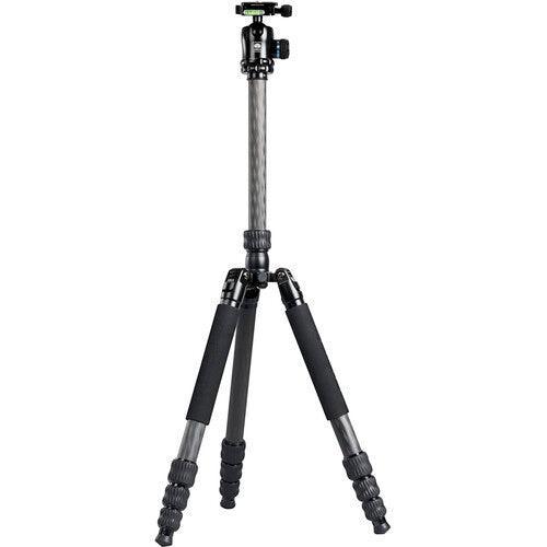Sirui MT2204+K20X 4-Section Carbon Fiber Tripod with K-20X Arca-Type Ball Head and Monopod at PROCAM | procam.com