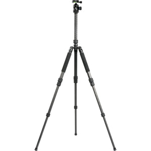 Sirui MT2204+K20X 4-Section Carbon Fiber Tripod with K-20X Arca-Type Ball Head and Monopod at PROCAM | procam.com