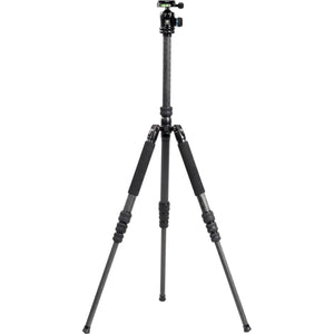 Sirui MT2204+K20X 4-Section Carbon Fiber Tripod with K-20X Arca-Type Ball Head and Monopod at PROCAM | procam.com
