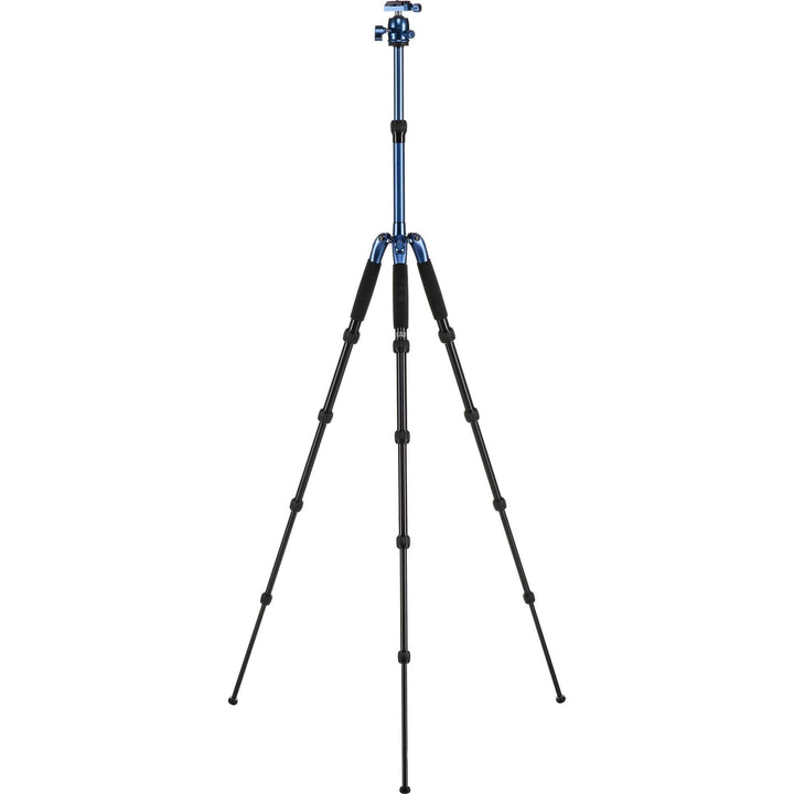 Sirui T-005BK T-0S Series Travel Tripod with B-00 Ball Head (Blue, Aluminum) | PROCAM